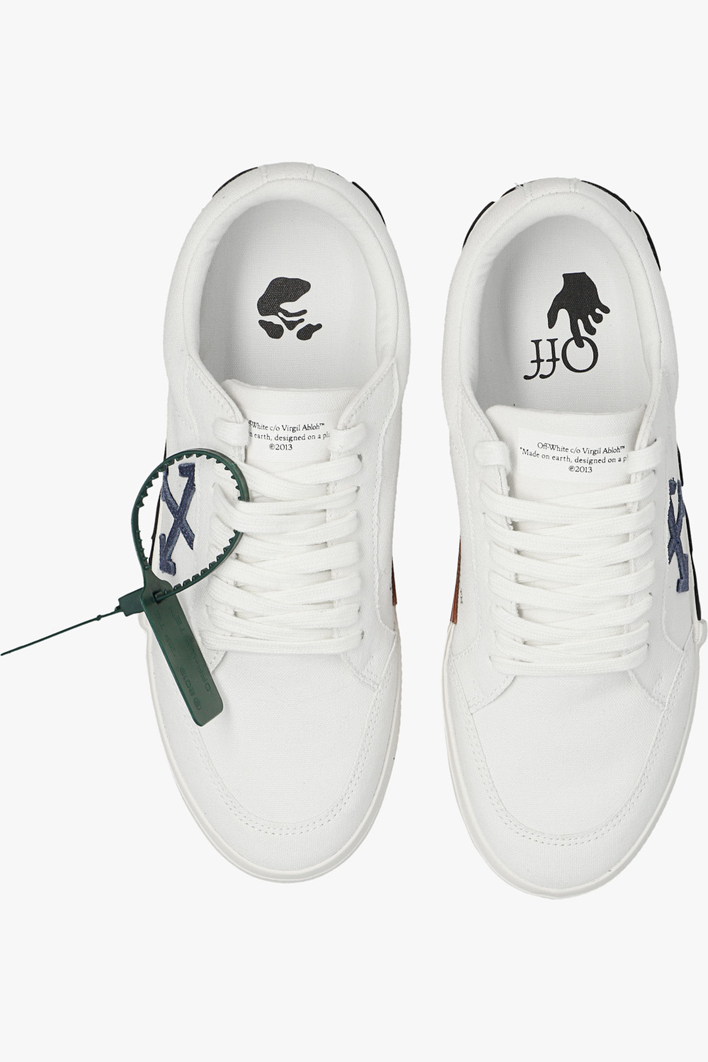 White 'Low Vulcanized' sneakers Off-White - Vitkac Canada